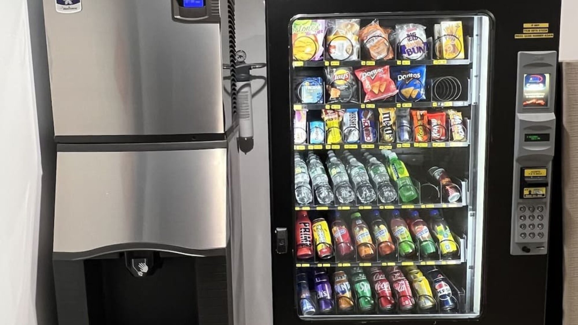 Vending machine at Grandview Hotel New York.