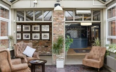 Indoor area at Dragonfly Hotel Colchester - Surya Hotels.