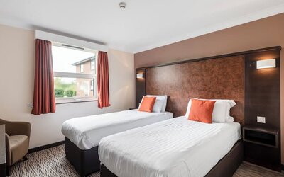 Day room at Dragonfly Hotel Bury St Edmunds.