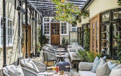 Terrace at The George Hotel - Surya Hotels.