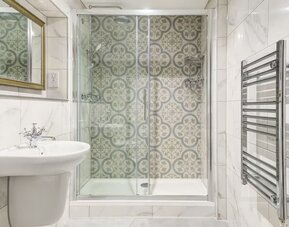 Bathroom at the The George Hotel - Surya Hotels.