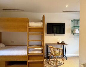 Day room at The Ridings, part of Theobalds Estate.