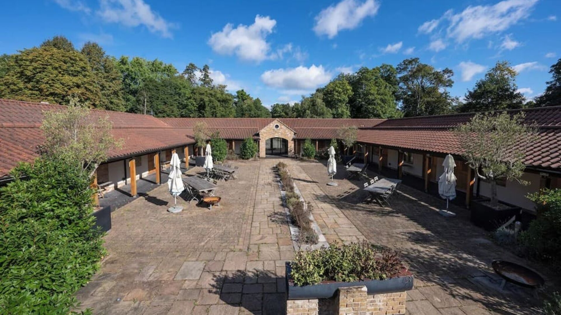 Exterior at The Ridings, part of Theobalds Estate.