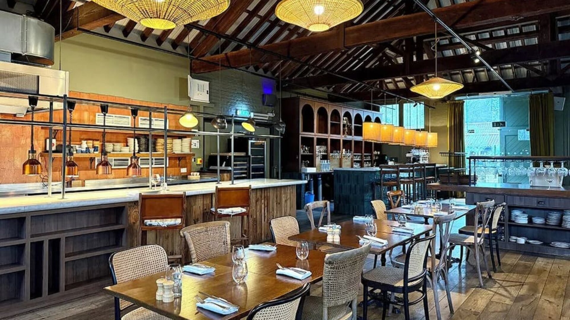 Restaurant at The Ridings, part of Theobalds Estate.