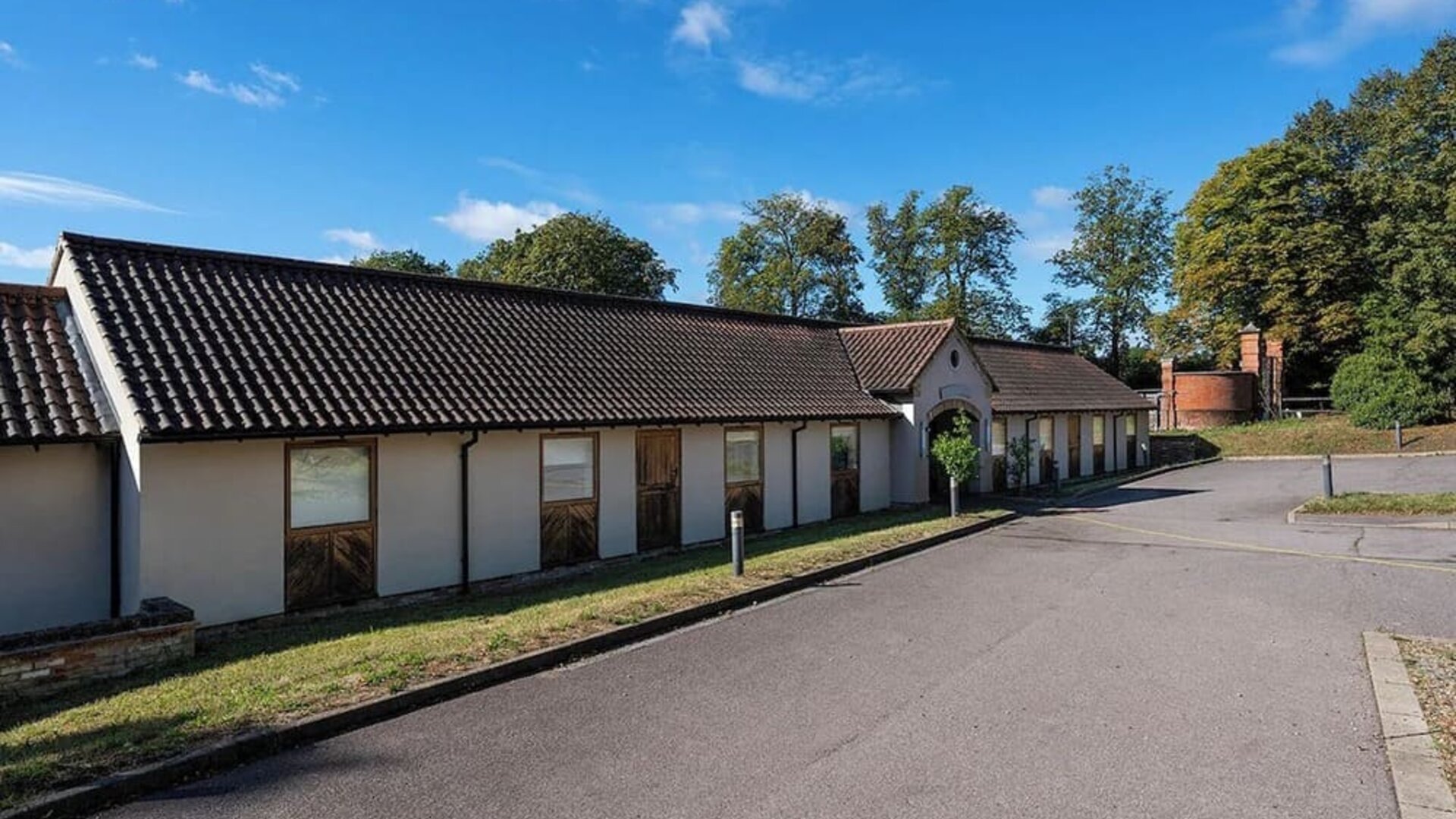 Exterior at The Ridings, part of Theobalds Estate.