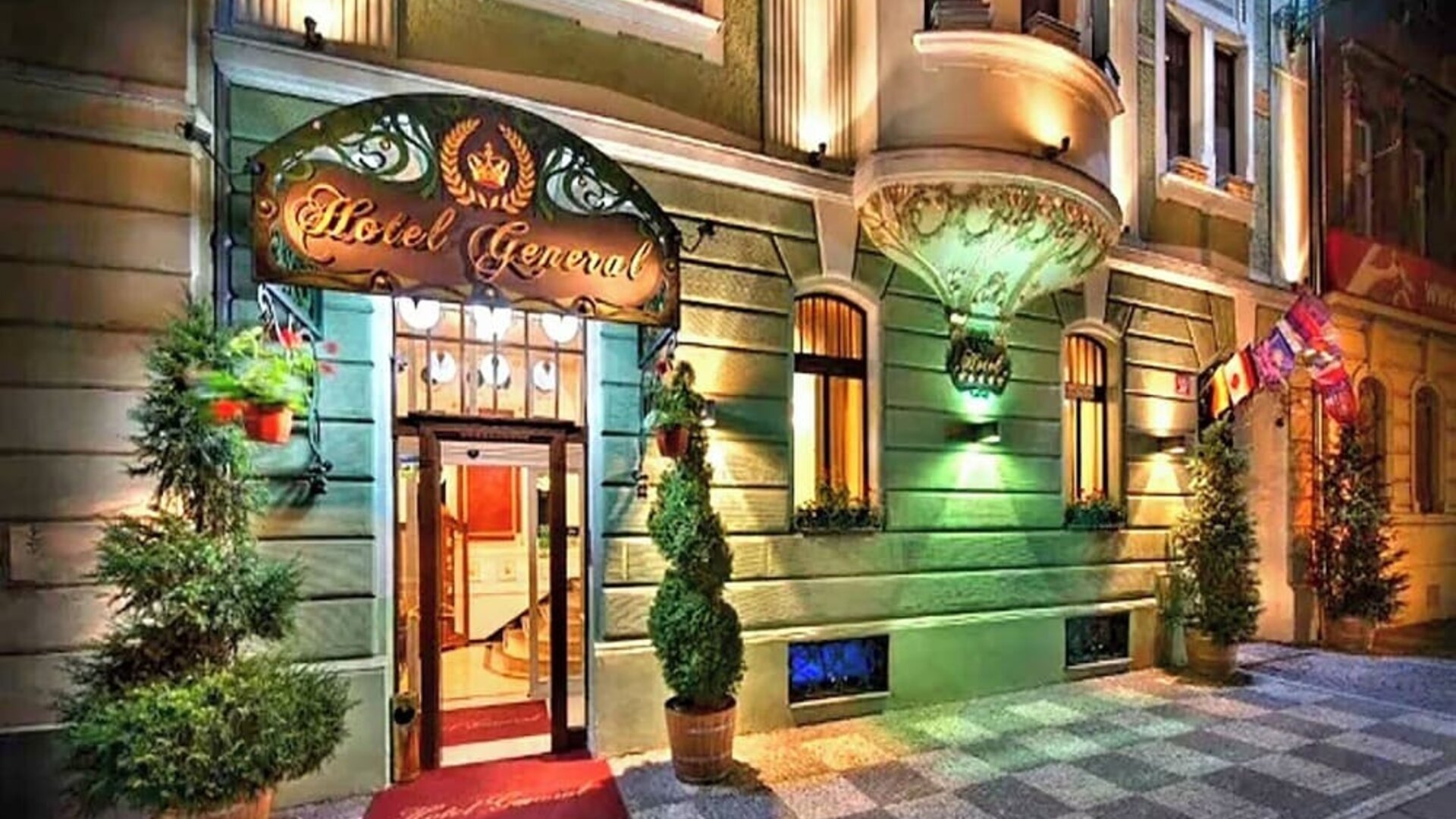 Exterior at Hotel General Prague.