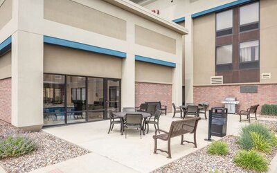 Terrace at Hampton Inn Joliet - I-55.