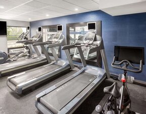 Gym at Hampton Inn Joliet - I-55.