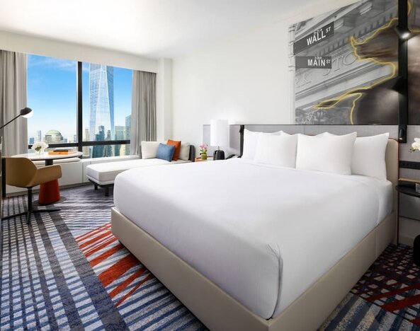 Day room at M Social New York Downtown.