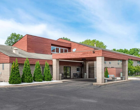Hotel exterior at Coratel Inn & Suites By Jasper River Falls.