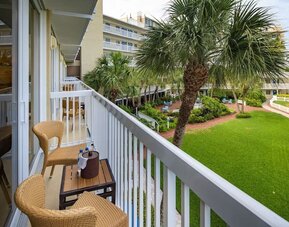 Balcony views at RumFish Beach At TradeWinds.