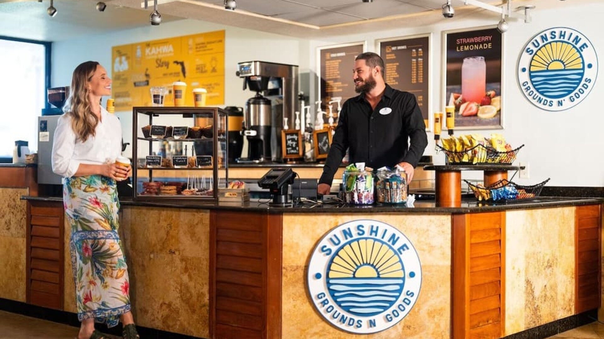 Hotel bar at RumFish Beach At TradeWinds.