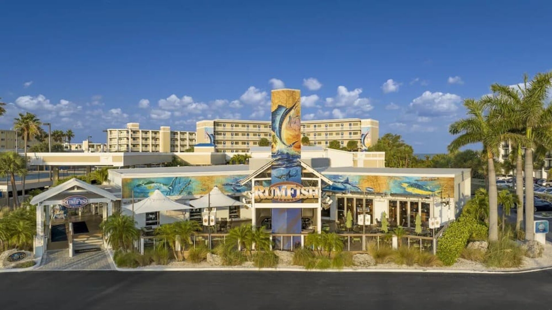 Hotel exterior at RumFish Beach At TradeWinds.
