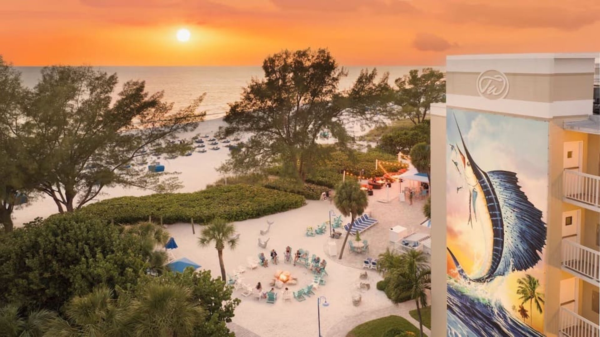 Hotel exterior at RumFish Beach At TradeWinds.