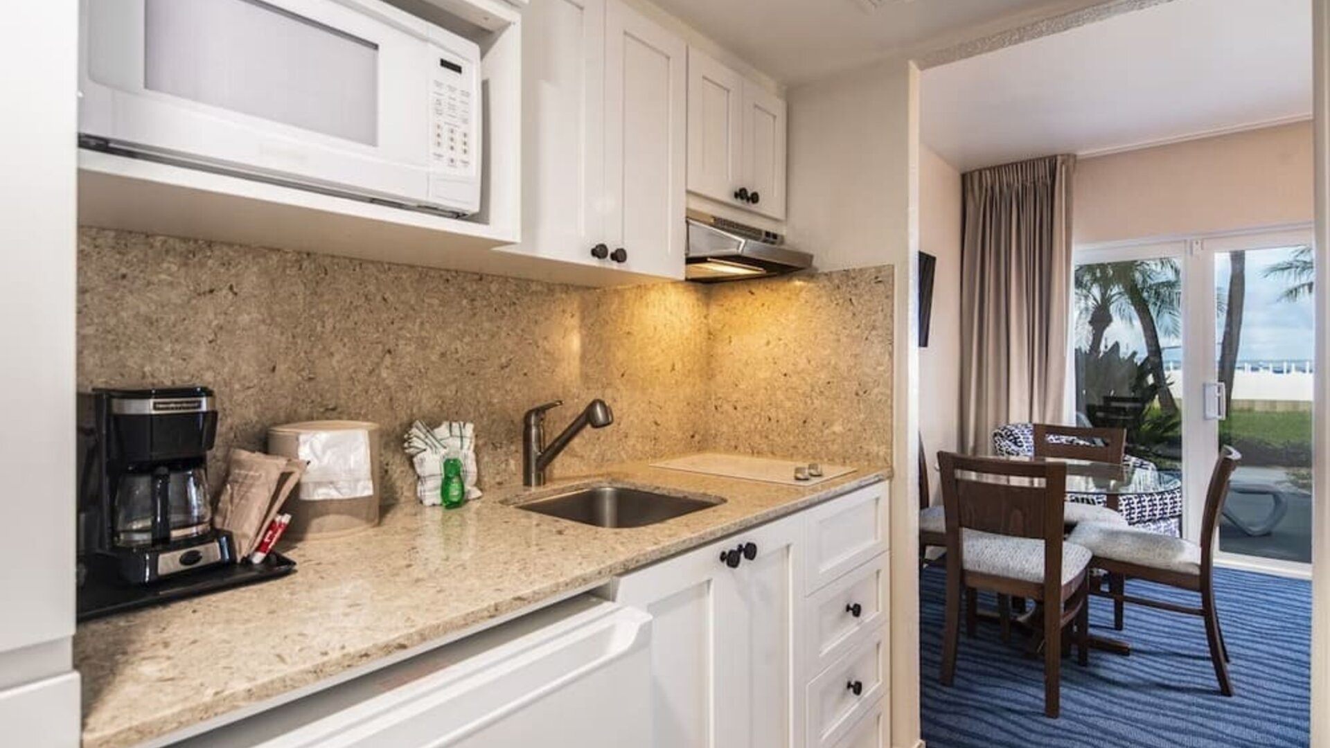 Day use room at RumFish Beach At TradeWinds.