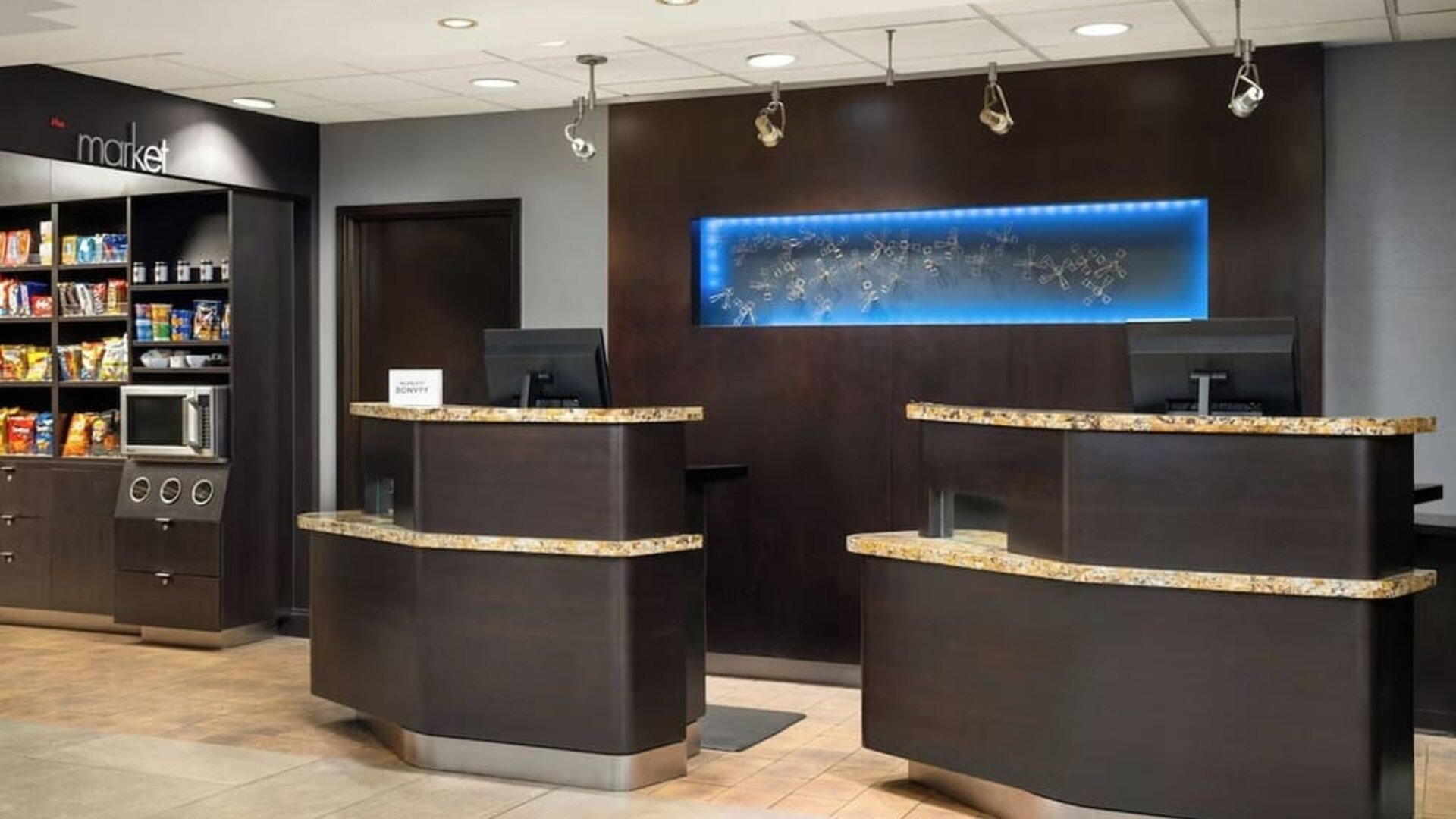 Reception at Courtyard by Marriott Myrtle Beach Barefoot Landing.