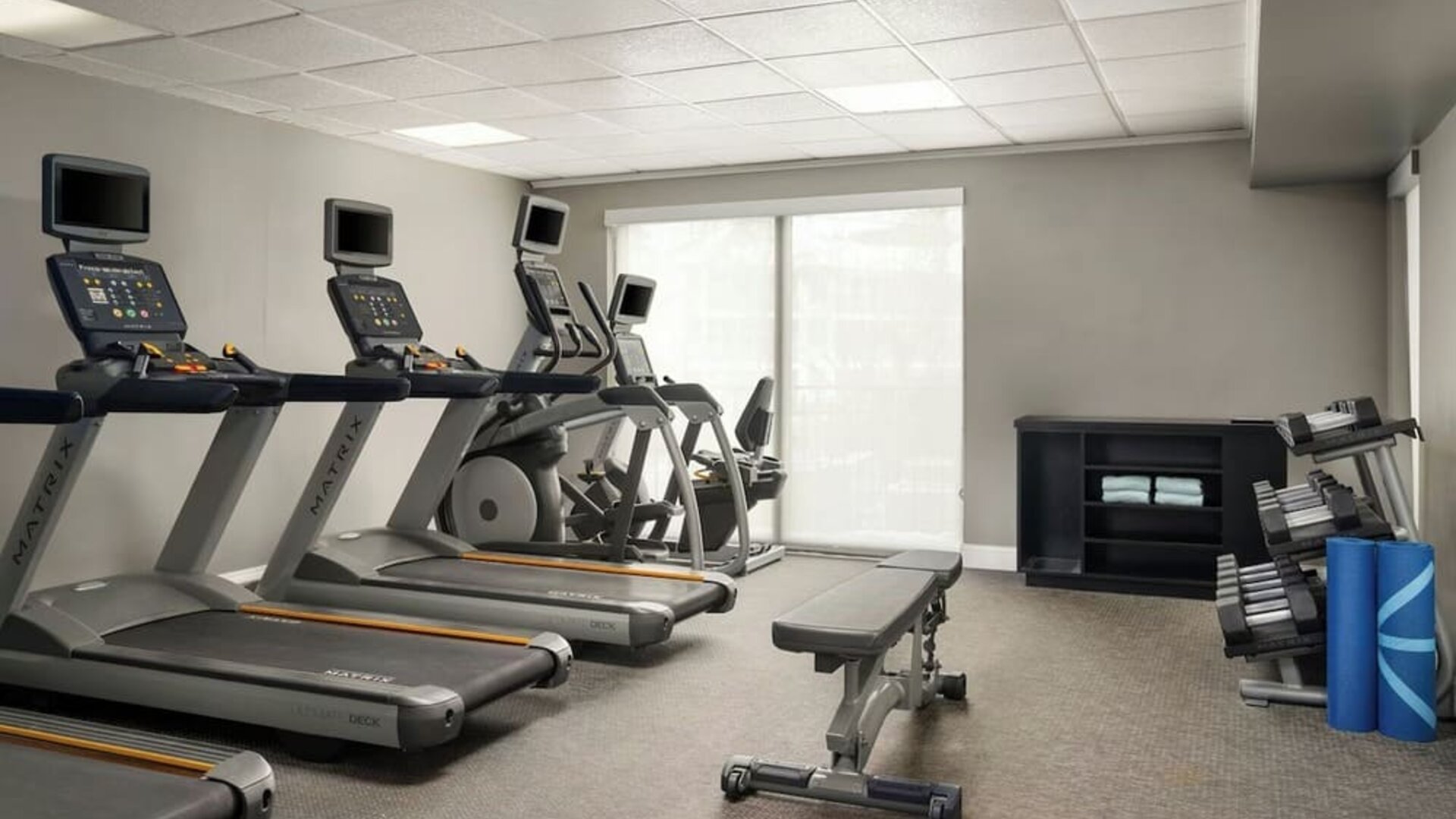 Gym at Courtyard by Marriott Myrtle Beach Barefoot Landing.