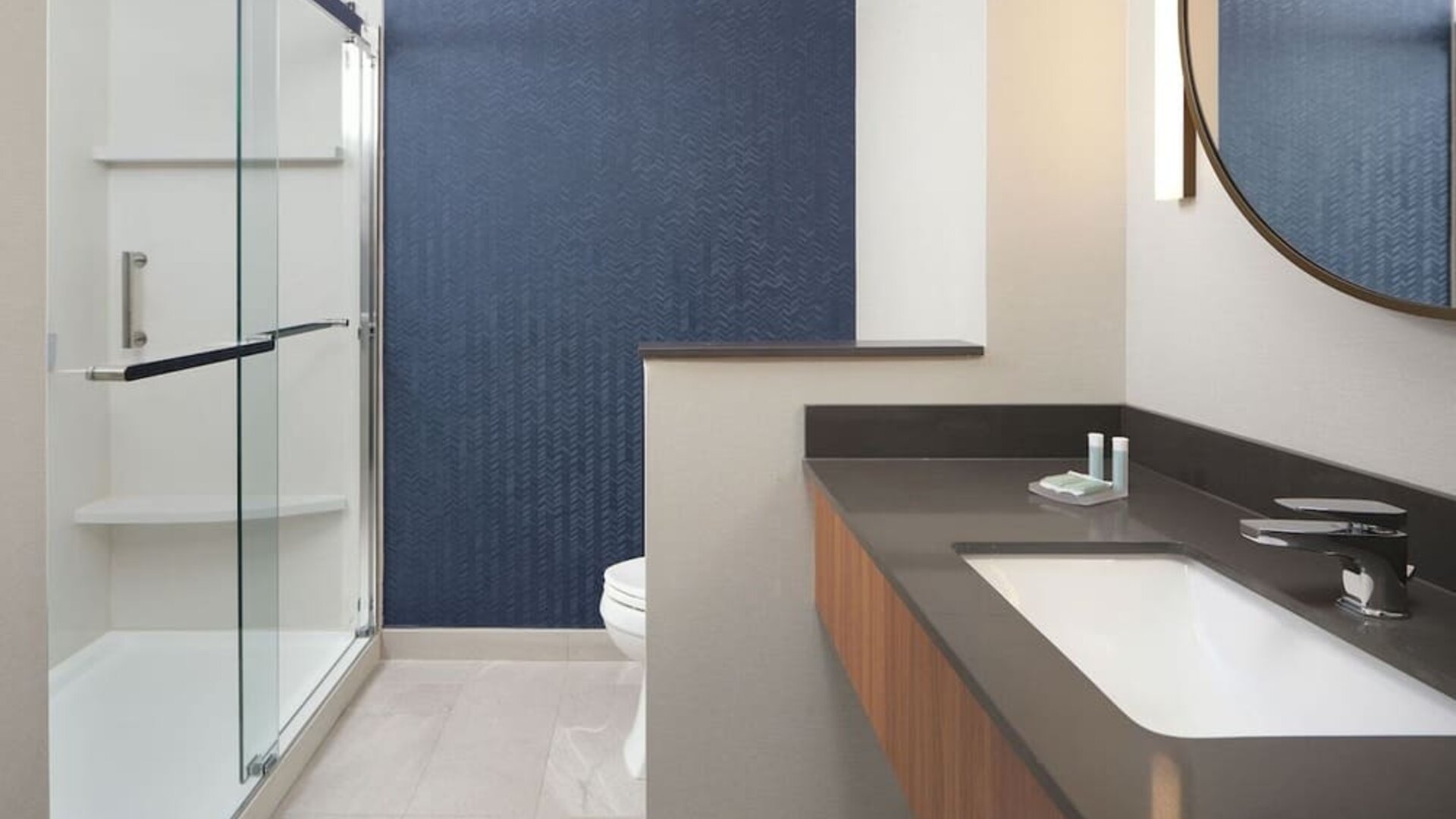 Bathroom at Fairfield By Marriott Inn & Suites Fort Lauderdale Northwest.