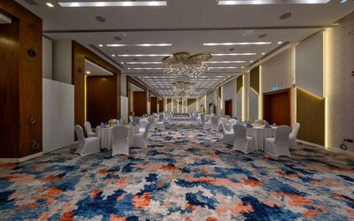 Event space at DoubleTree By Hilton Jeddah Al Andalus Mall.
