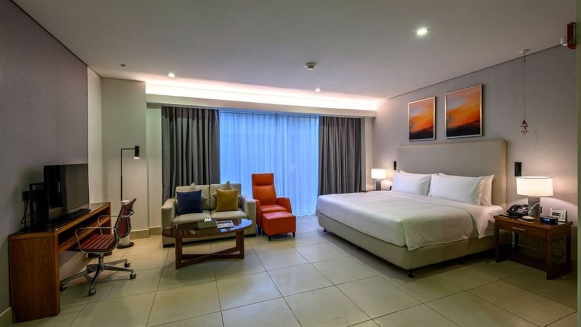 Day room at DoubleTree By Hilton Jeddah Al Andalus Mall.