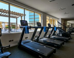 Gym at DoubleTree By Hilton Jeddah Al Andalus Mall.