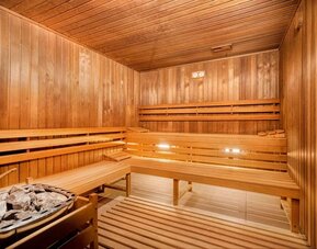 Sauna and spa at DoubleTree By Hilton Krakow Hotel & Convention Center.
