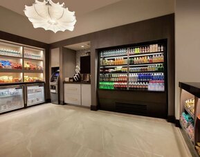 Snack bar at Embassy Suites By Hilton Orlando Airport.