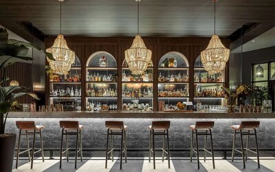 Bar at THesis Hotel Miami Coral Gables, Curio Collection By Hilton.