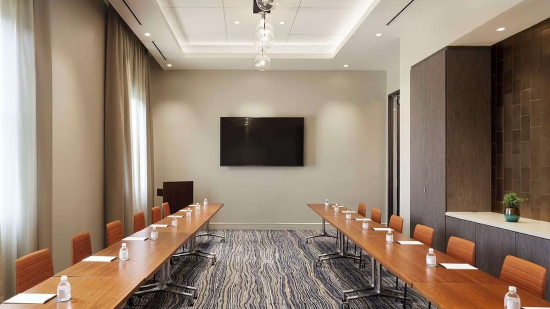 Meeting room at THesis Hotel Miami Coral Gables, Curio Collection By Hilton.