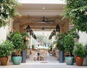 Dining area at THesis Hotel Miami Coral Gables, Curio Collection By Hilton.