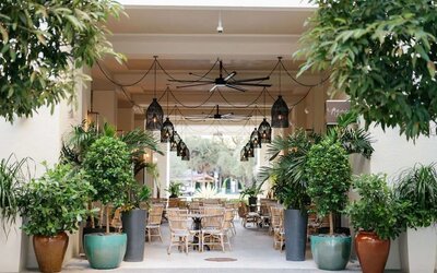 Dining area at THesis Hotel Miami Coral Gables, Curio Collection By Hilton.
