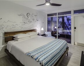 Day room at Plunge Beach Resort.