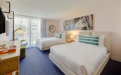 Day room at Plunge Beach Resort.