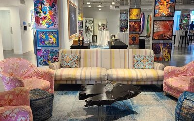 Lounge at Plunge Beach Resort.