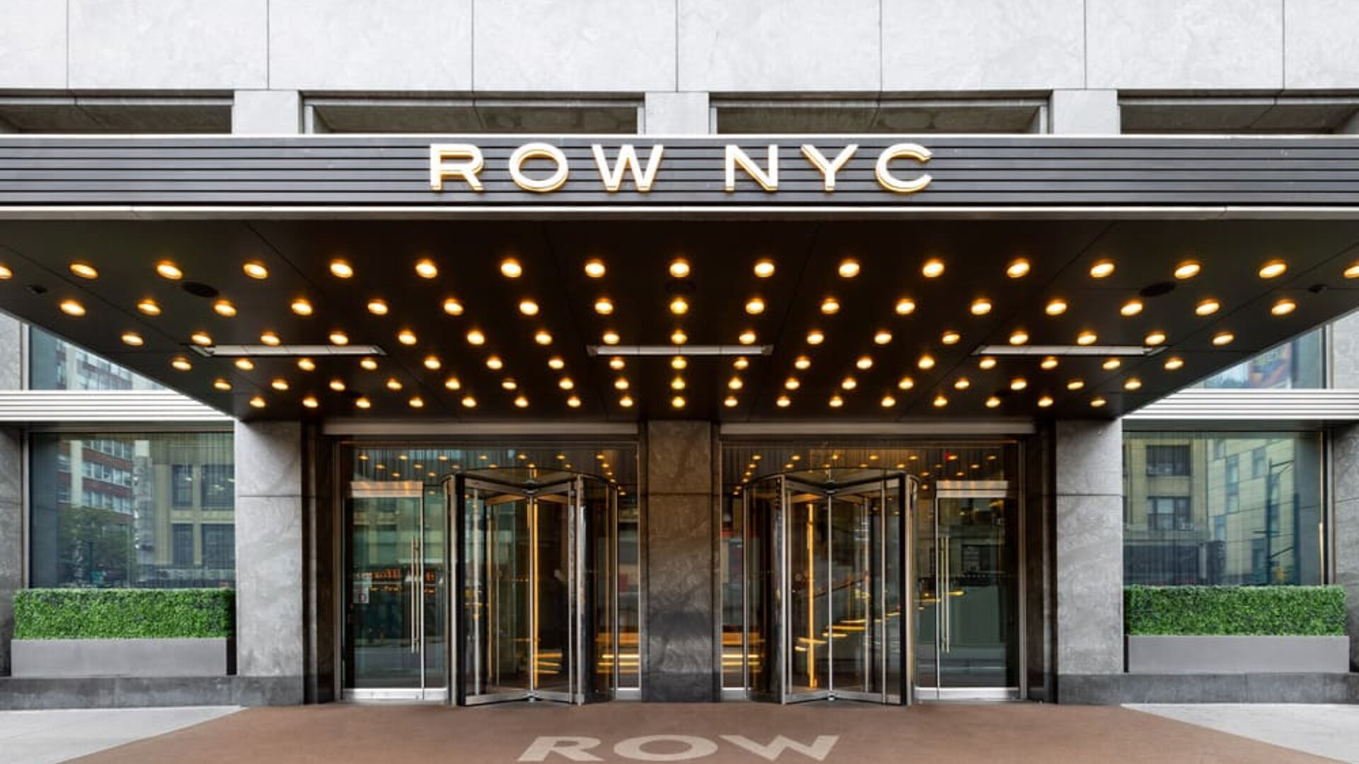 Exterior at Row NYC.