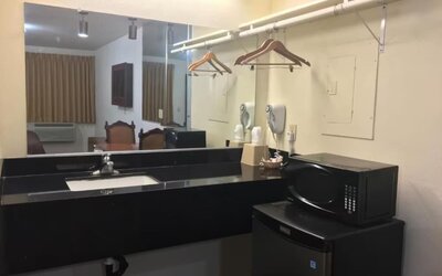 Bathroom at Sierra Inn.