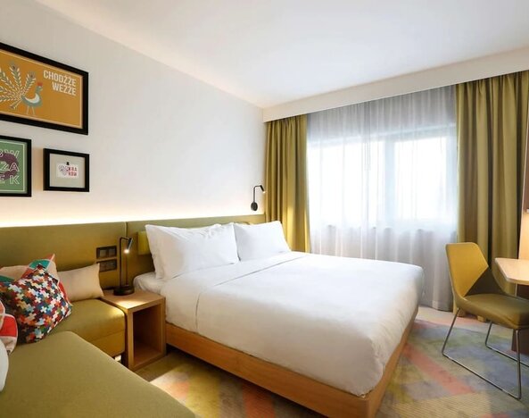 Day room at Hampton By Hilton Krakow Airport.