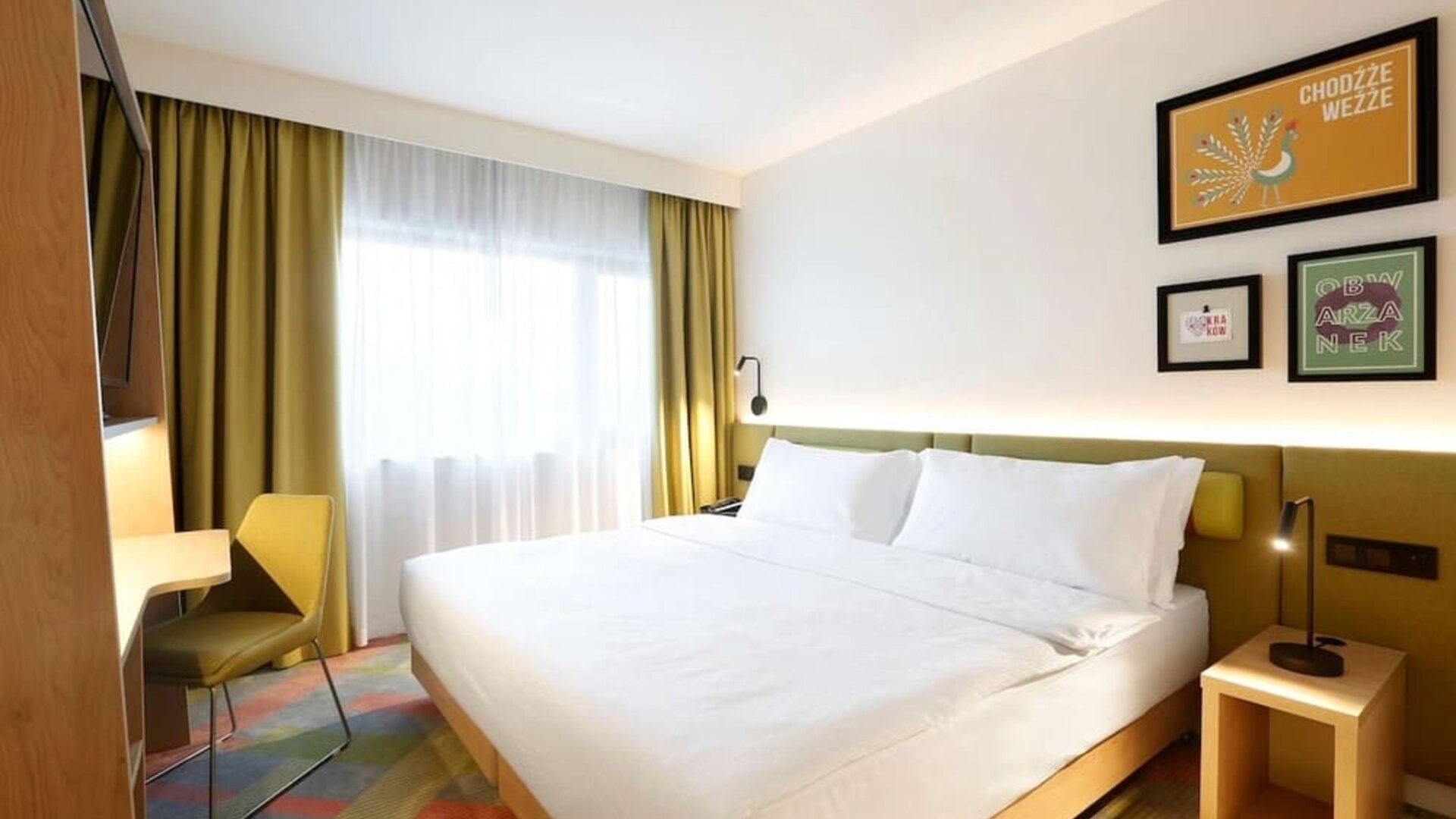 Day room at Hampton By Hilton Krakow Airport.