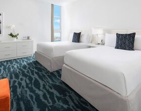 Day room at YVE Hotel Miami.