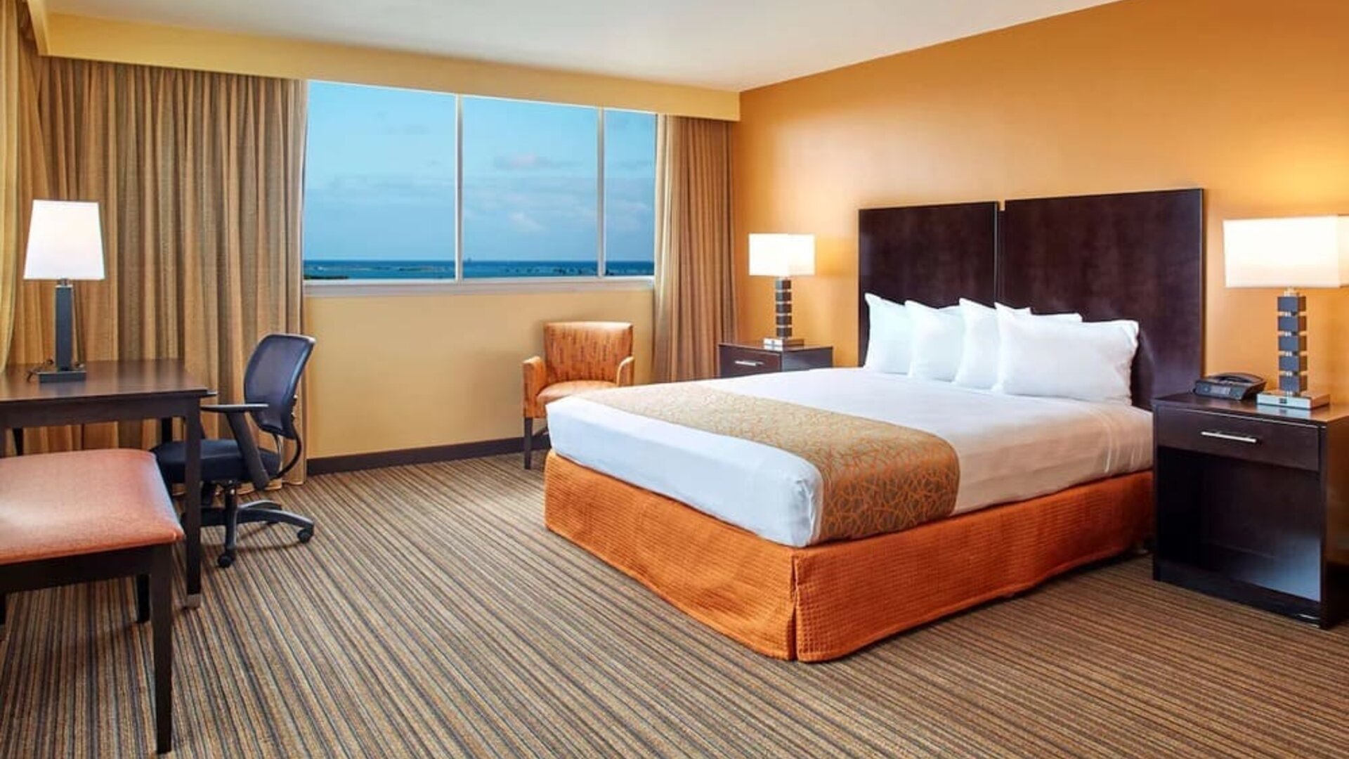 Day room at Best Western The Plaza Hotel Honolulu Airport.
