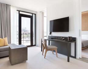 Day room at Canopy By Hilton Austin Downtown.