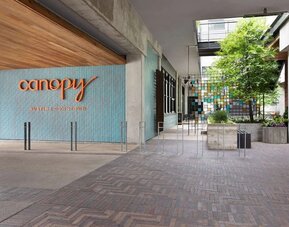 Exterior at Canopy By Hilton Austin Downtown.