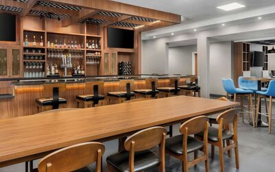 Dining area at Four Points By Sheraton College Park Atlanta Airport.