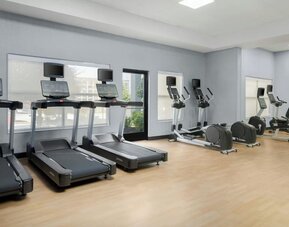 Gym at Four Points By Sheraton College Park Atlanta Airport.