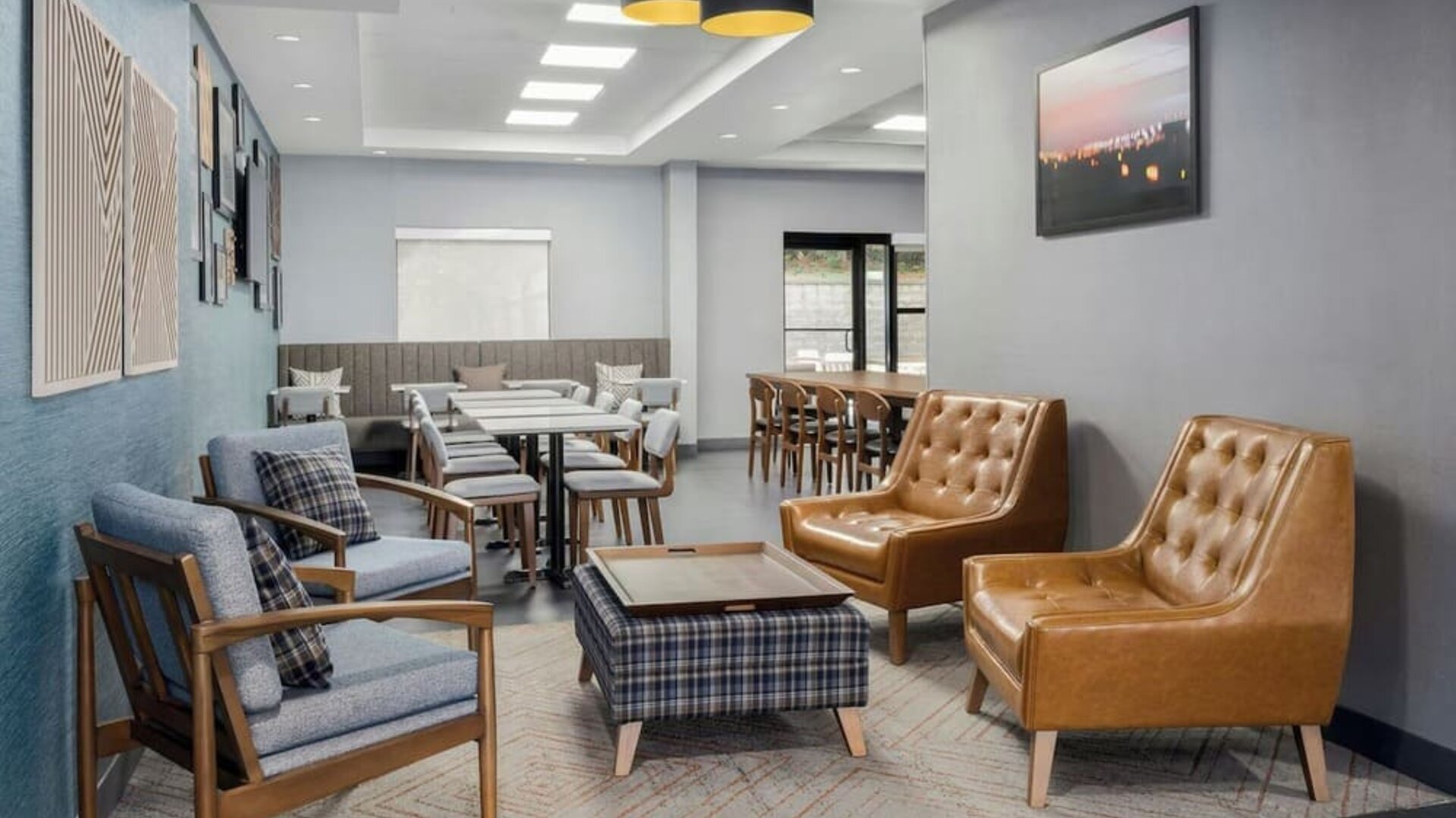 Lobby at Four Points By Sheraton College Park Atlanta Airport.