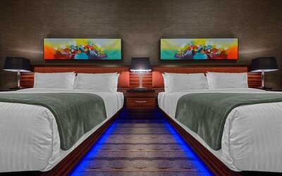 Day room at Hotel Clique Calgary Airport.