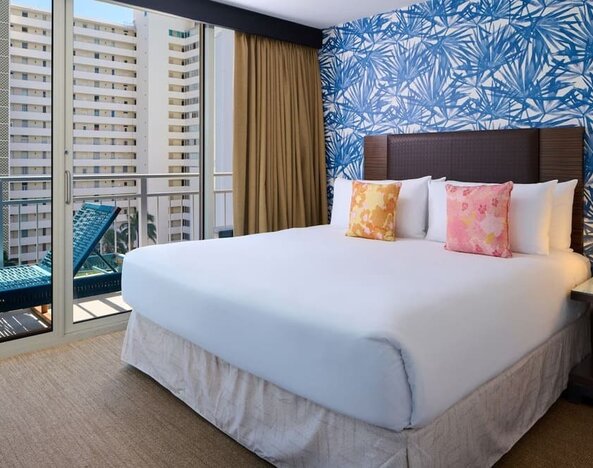 Day room at Kaimana Beach Hotel.