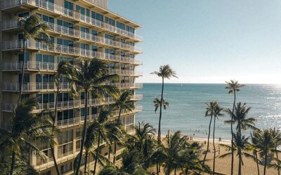 Exterior at Kaimana Beach Hotel.