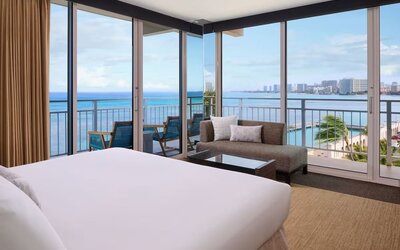 Day room at Kaimana Beach Hotel.