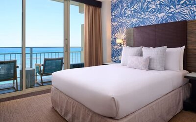 Day room at Kaimana Beach Hotel.
